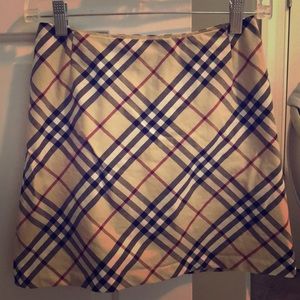 Brand New Burberry Mini Skirt